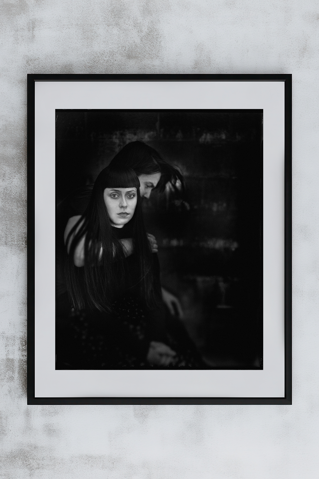 Will & Keli — framed example