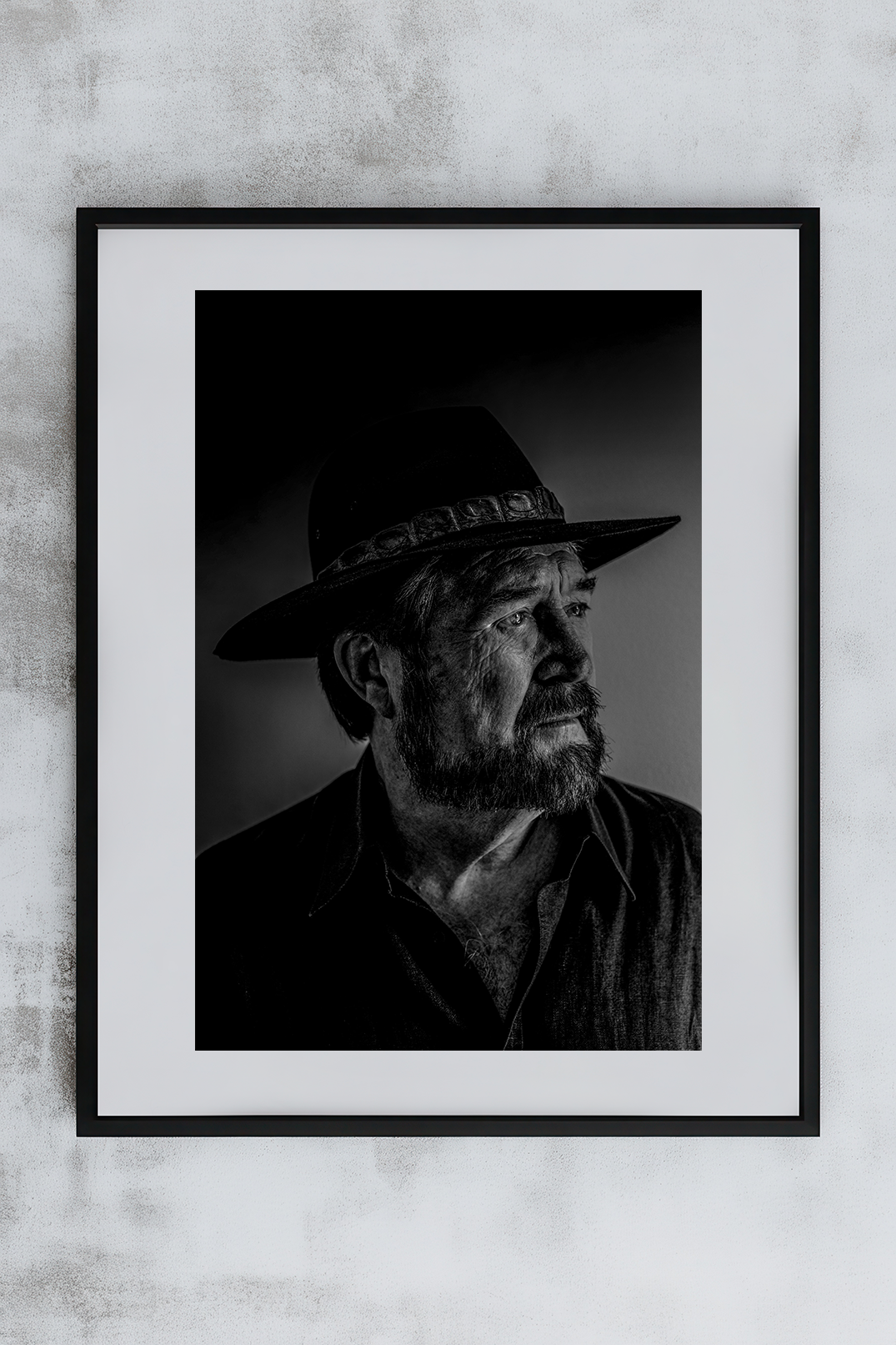 Derryn Hinch Editorial framed example