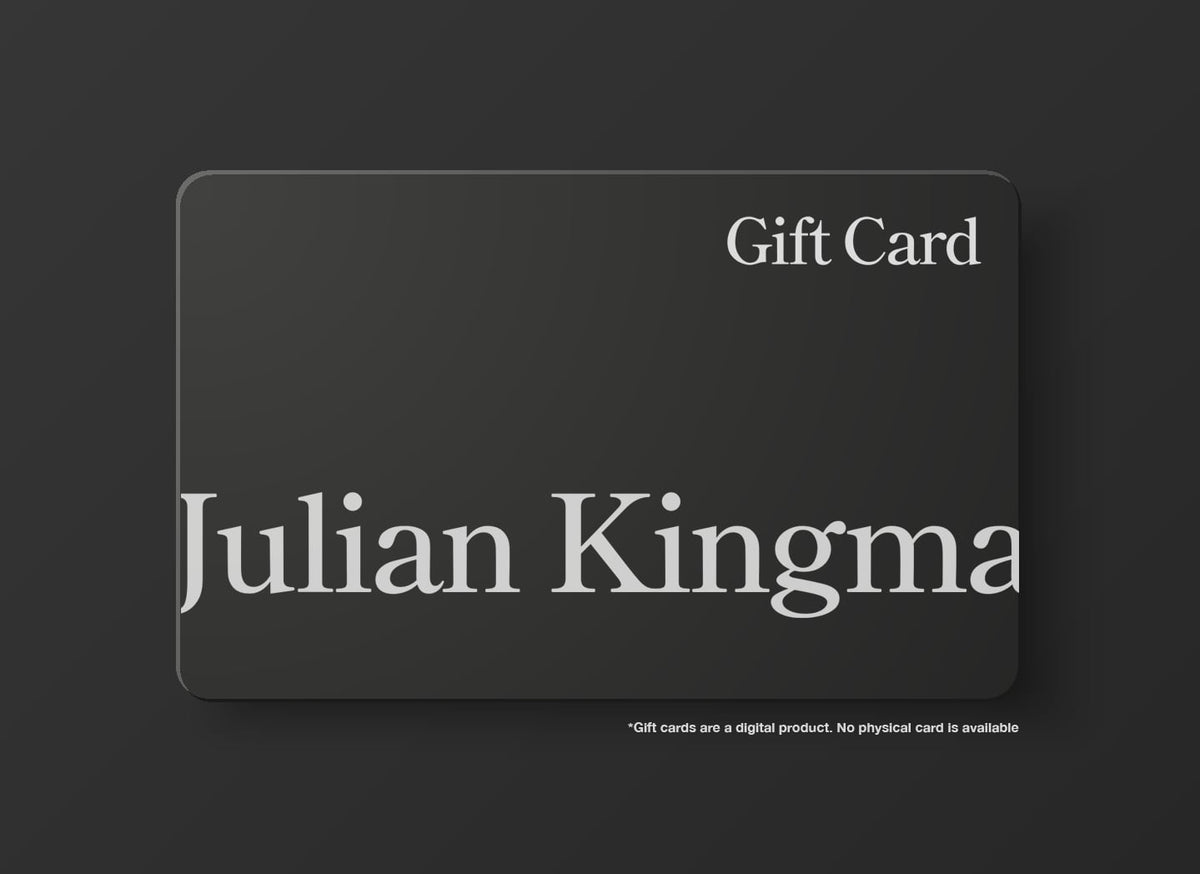Julian Kingma gift card