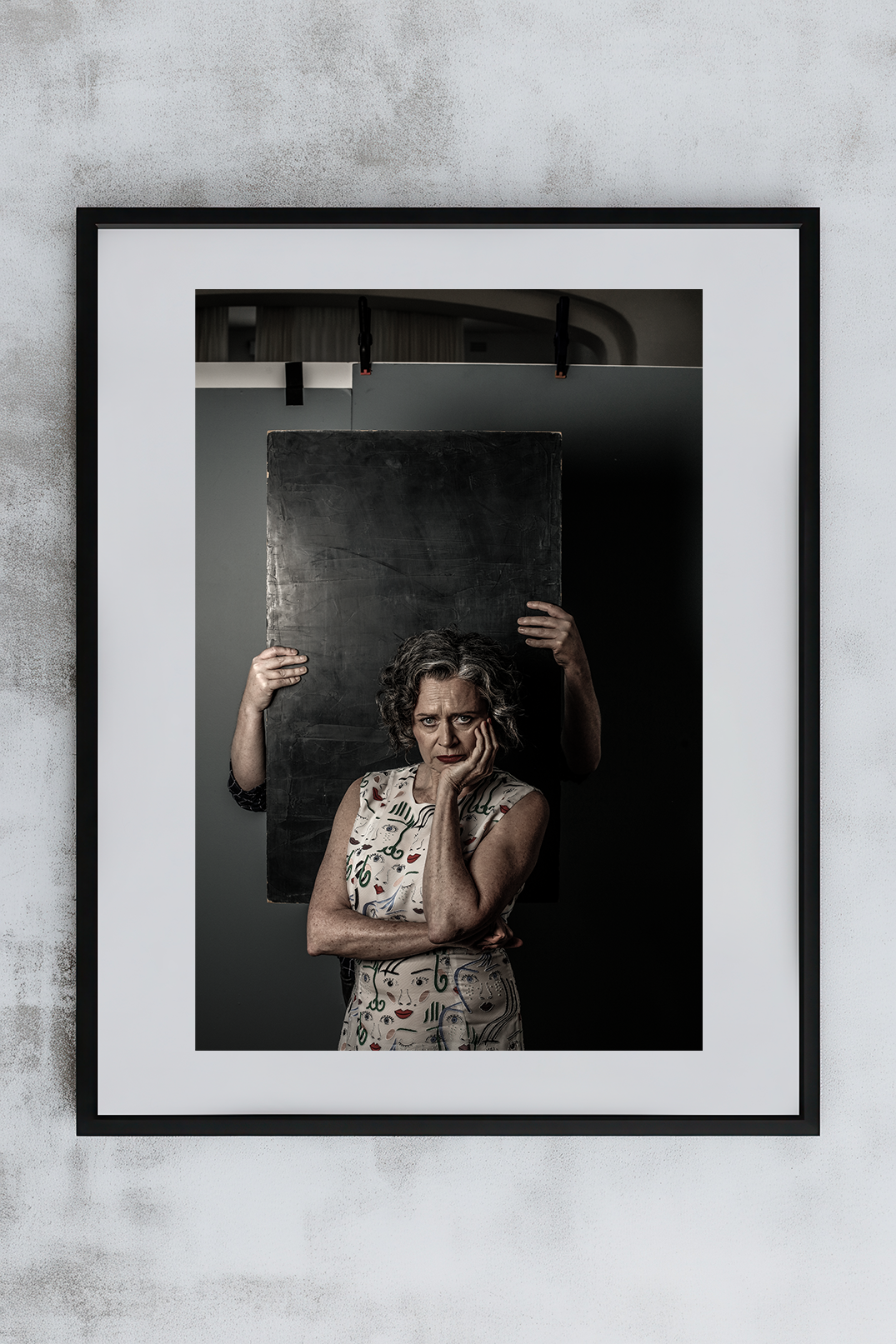 Judith Lucy Editorial II framed example