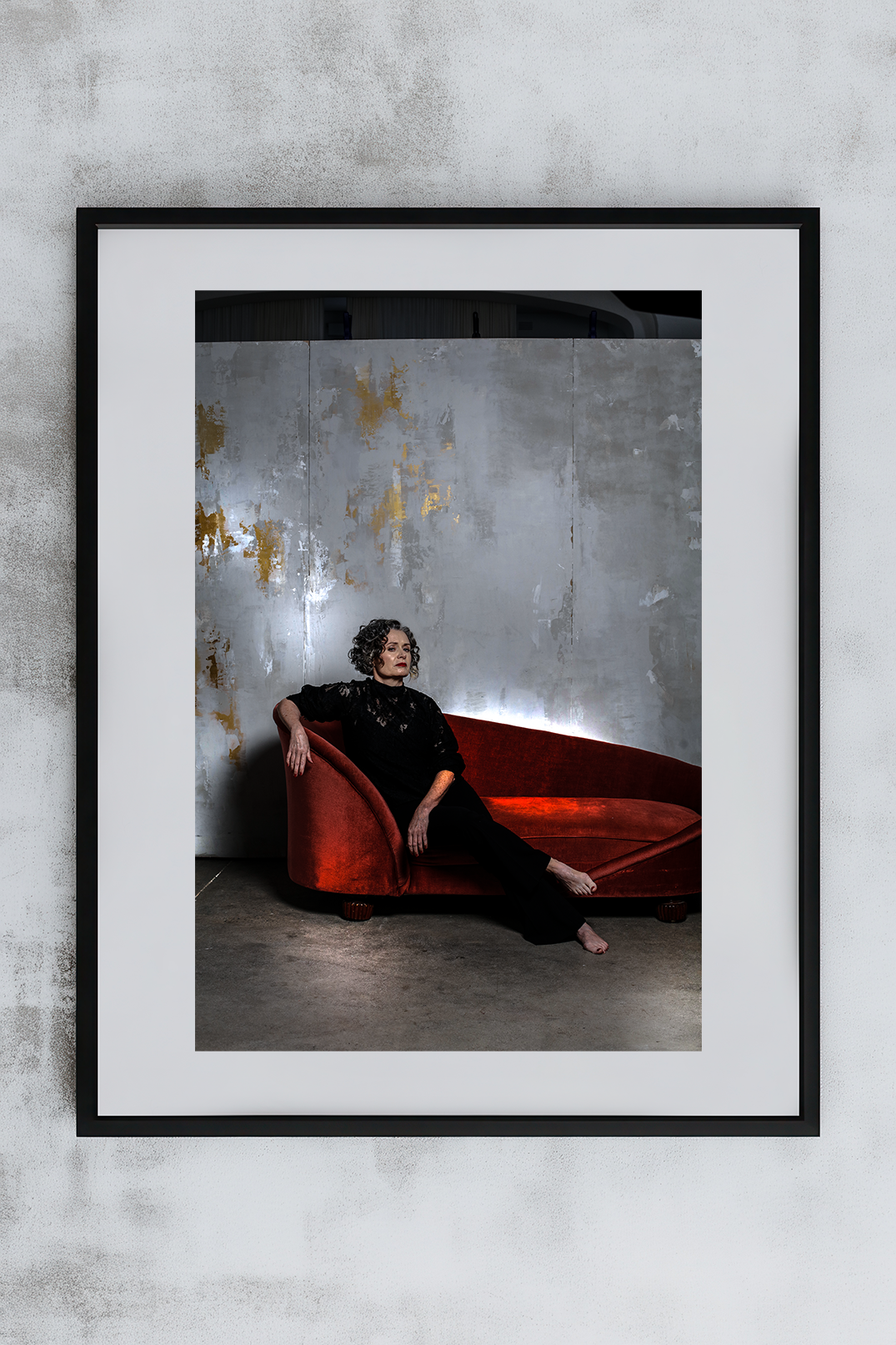 Judith Lucy Editorial III framed example