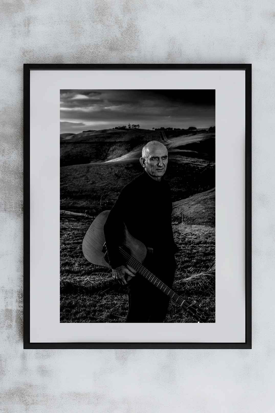 Paul Kelly Editorial Signature framed example