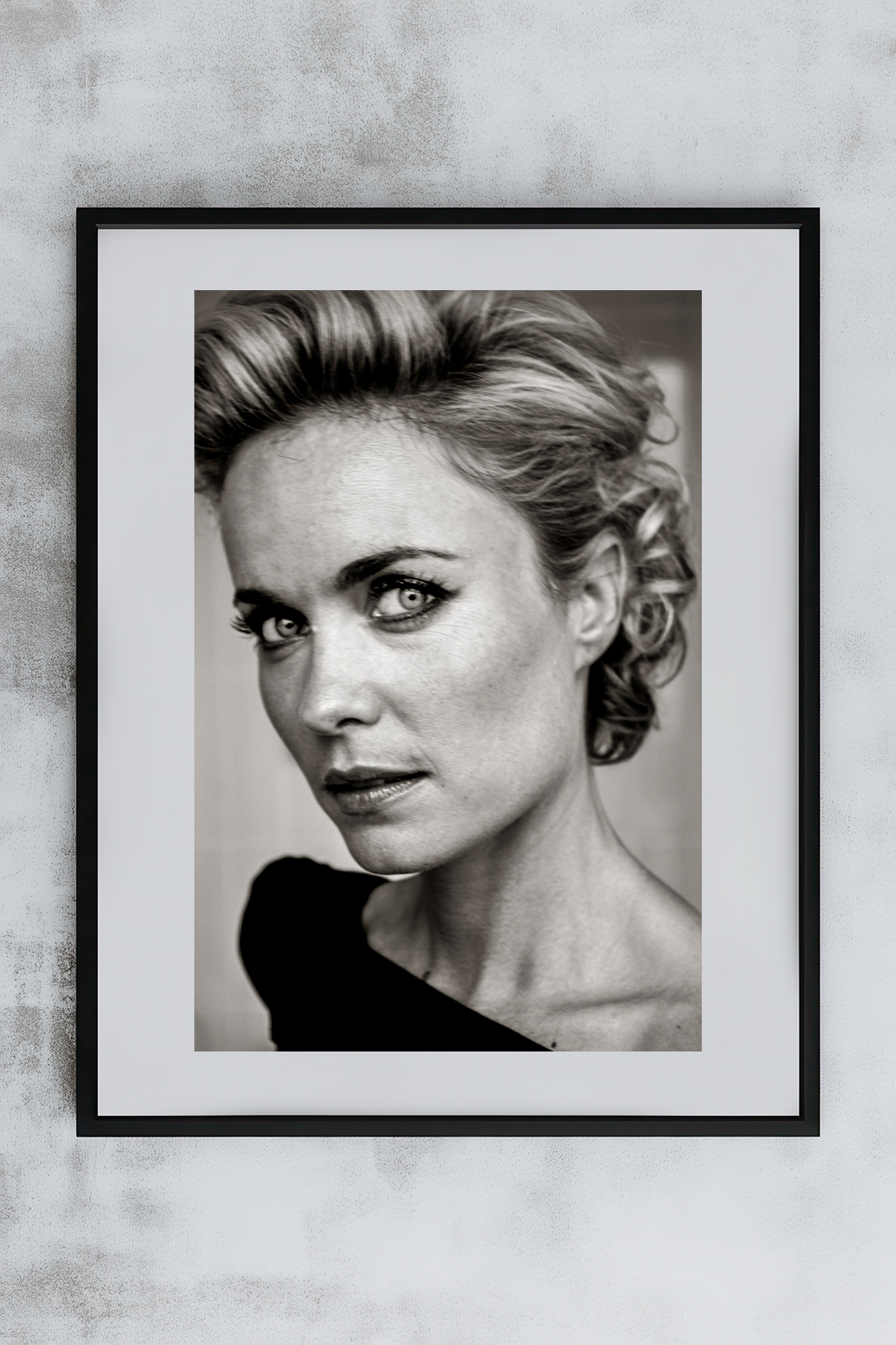 Radha Mitchell Editorial, Harper's Bazaar framed example