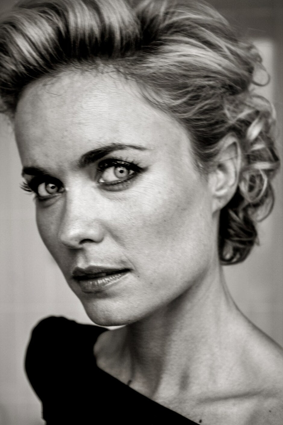 Radha Mitchell Editorial, Harper's Bazaar fine art print