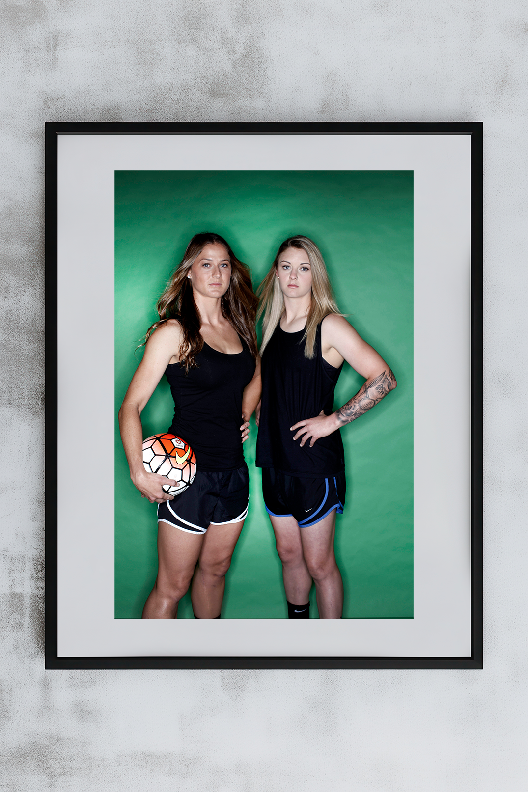 The Matildas Editorial II framed example