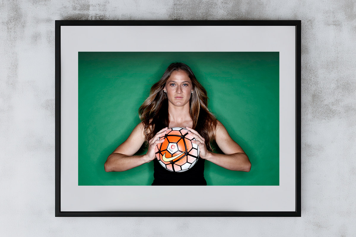 The Matildas Editorial III framed example